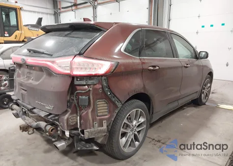 2016 Ford Edge Titanium from USA, damaged, VIN 2FMPK4K9XGBC11609